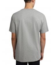 NAPAPIJRI S-BOX SS Logo box cotton T-shirt medium gray melange - T-shirt - 2