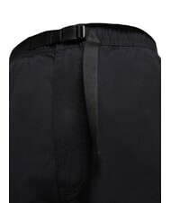 NAPAPIJRI N-DRU Cargo bermuda in cotton with belt black 041 - Trousers - 4