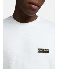 NAPAPIJRI S-MAEN SS Cotton T-shirt bright white 002 - T-shirt - 3