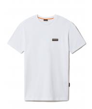 NAPAPIJRI S-MAEN SS Cotton T-shirt bright white 002 - T-shirt - 5