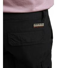 NAPAPIJRI NOTO 5 Cotton cargo bermuda shorts black 041 - Trousers - 6