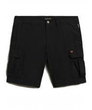 NAPAPIJRI NOTO 5 Cotton cargo bermuda shorts black 041 - Trousers - 7