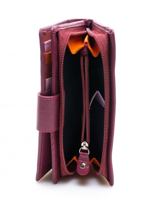 COLORFULL Woman leather wallet fx - Women’s Wallets