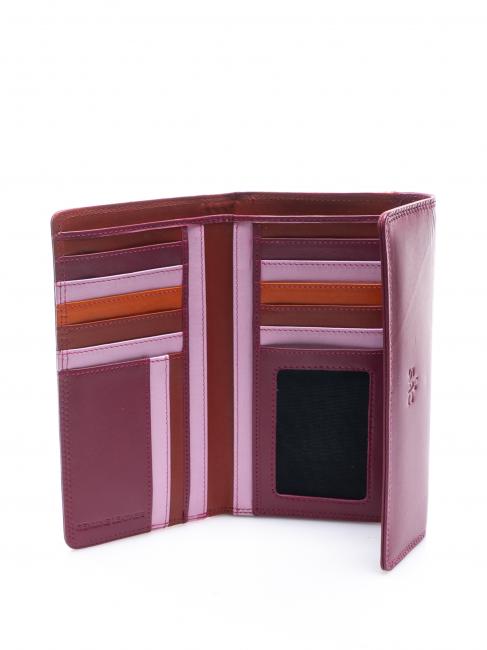 COLORFULL Double compartment leather wallet fx - Women’s Wallets