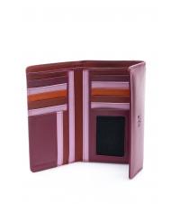 LESAC COLORFULL Double compartment leather wallet fx - Women’s Wallets - 2