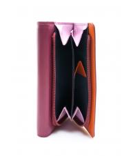LESAC COLORFULL Double compartment leather wallet fx - Women’s Wallets - 4