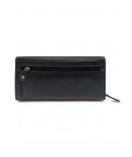 LESAC COLORFULL Leather wallet, with coin purse Black - Women’s Wallets - 3