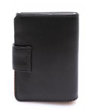 LESAC COLORFULL Leather wallet with aluminum card holder MORO - Men&rsquo;s Wallets - 3