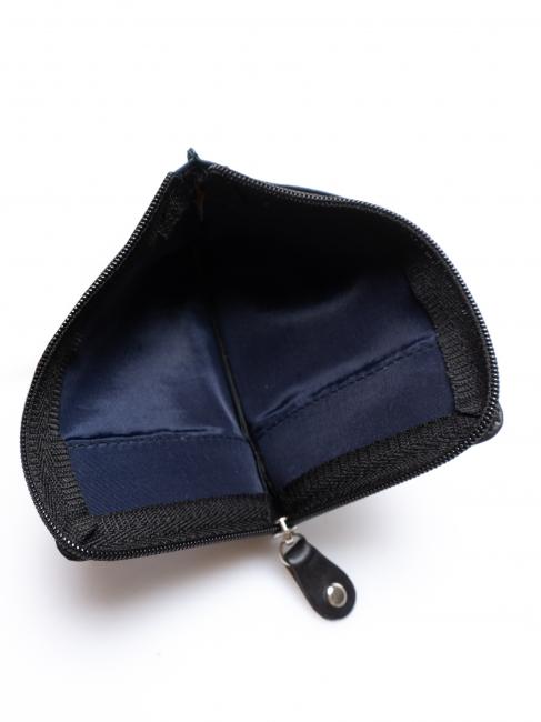 COLORFULL Flat leather wallet Black - Men’s Wallets