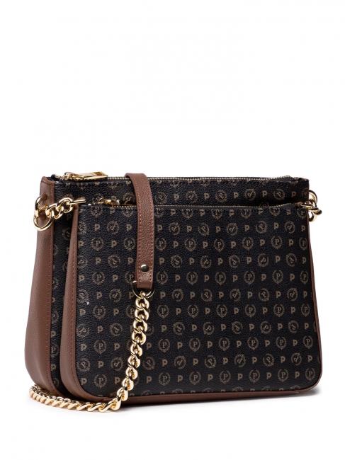 HERITAGE  Chain shoulder bag black brown - Women&rsquo;s Bags