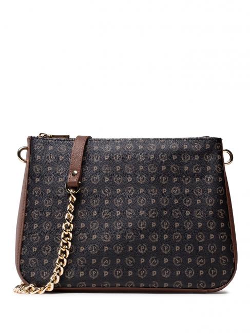 HERITAGE  Chain shoulder bag black brown - Women&rsquo;s Bags