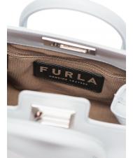 FURLA 1927 Soft  Mini Bag by hand, with shoulder strap mugwort + black - Women’s Bags - 4