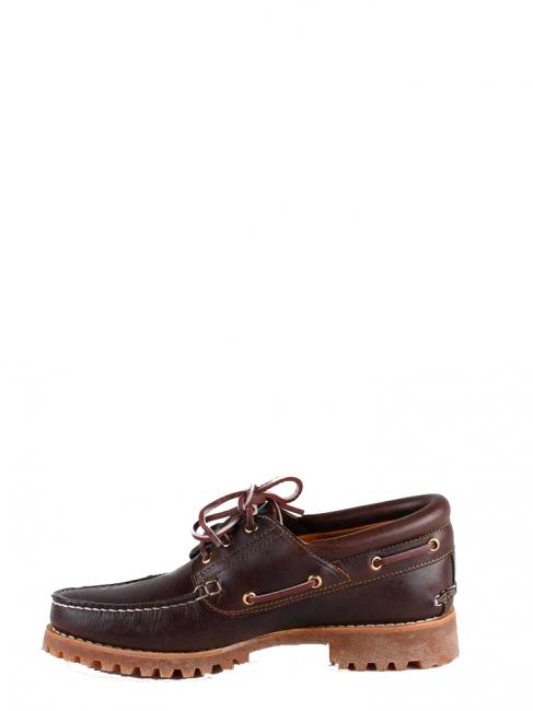 AUTHENTICS 3 EYE Leather boat shoes brown - Men&rsquo;s shoes