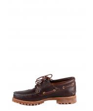 TIMBERLAND AUTHENTICS 3 EYE Leather boat shoes brown - Men&rsquo;s shoes - 3