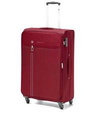 R RONCATO ONE WAY Set of 3 hand luggage trolley, medium exp, large exp Red - Trolley Set - 5