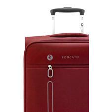 R RONCATO ONE WAY Set of 3 hand luggage trolley, medium exp, large exp Red - Trolley Set - 6