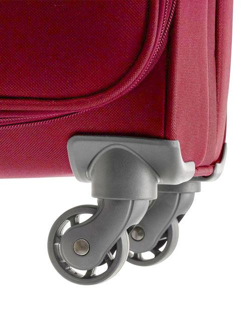 ONE WAY Set of 3 hand luggage trolley, medium exp, large exp Red - Trolley Set