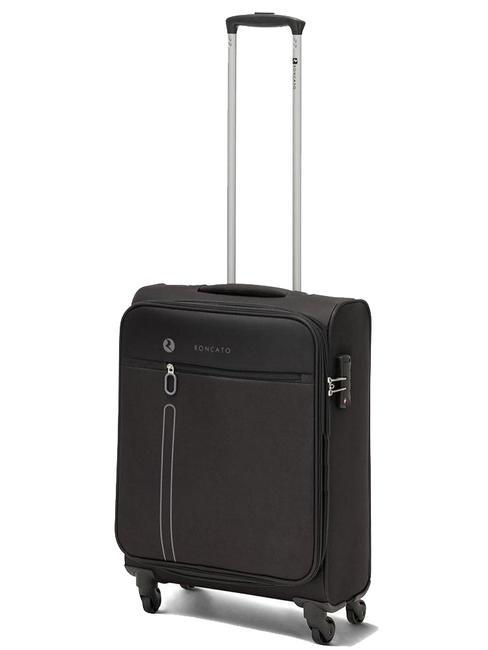 ONE WAY Set of 3 hand luggage trolley, medium exp, large exp Black - Trolley Set