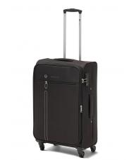 R RONCATO ONE WAY Set of 3 hand luggage trolley, medium exp, large exp Black - Trolley Set - 4