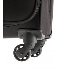 R RONCATO ONE WAY Set of 3 hand luggage trolley, medium exp, large exp Black - Trolley Set - 7