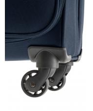 R RONCATO ONE WAY Large size trolley, expandable blu navy - Semi-rigid Trolley Cases - 4