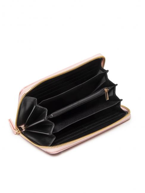 BICOLOR UNLINED Large zip around wallet light pink - Women&rsquo;s Wallets
