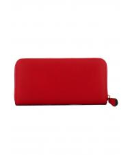 TWINSET LASERED OVAL T Large zip around wallet poppy - Women&rsquo;s Wallets - 3