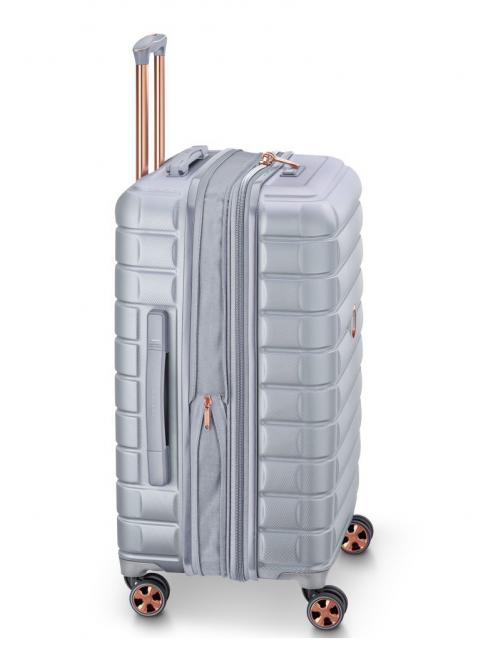 SHADOW 5.0 Medium size trolley, expandable GREY - Rigid Trolley Cases