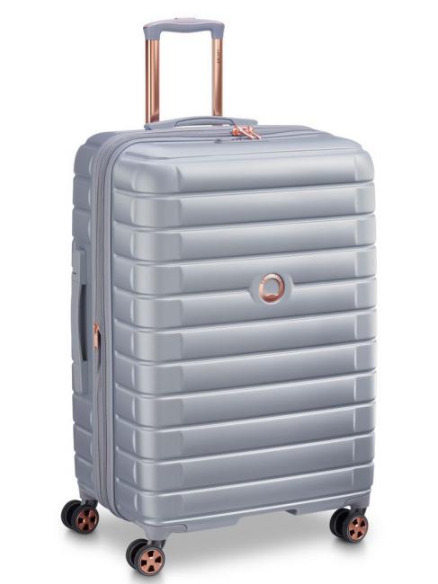 SHADOW 5.0 Large size trolley, expandable GREY - Rigid Trolley Cases