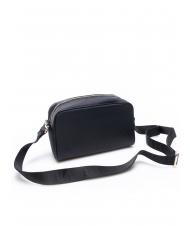 BORBONESE CAMERA CASE SMALL ECO LINE Mini shoulder bag, in fabric dark black - Women’s Bags - 2