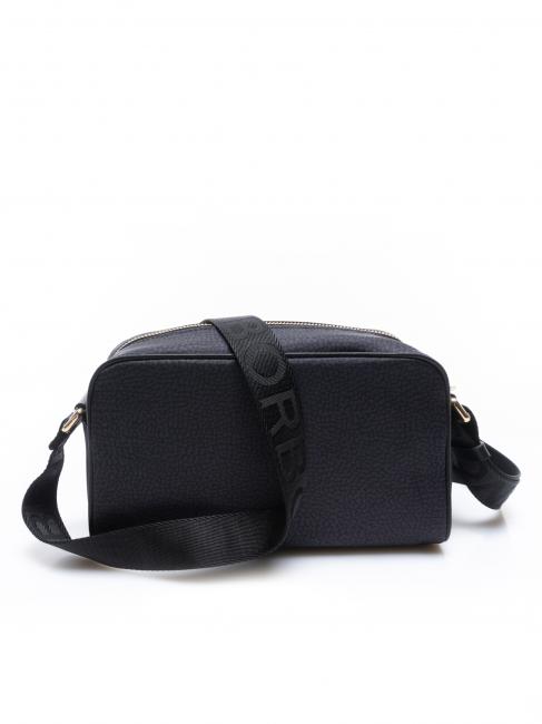 CAMERA CASE SMALL ECO LINE Mini shoulder bag, in fabric dark black - Women’s Bags