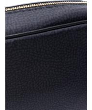 BORBONESE CAMERA CASE SMALL ECO LINE Mini shoulder bag, in fabric dark black - Women’s Bags - 4
