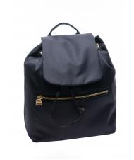 BORBONESE MEDIUM ECO LINE Medium backpack in fabric - Women’s Bags