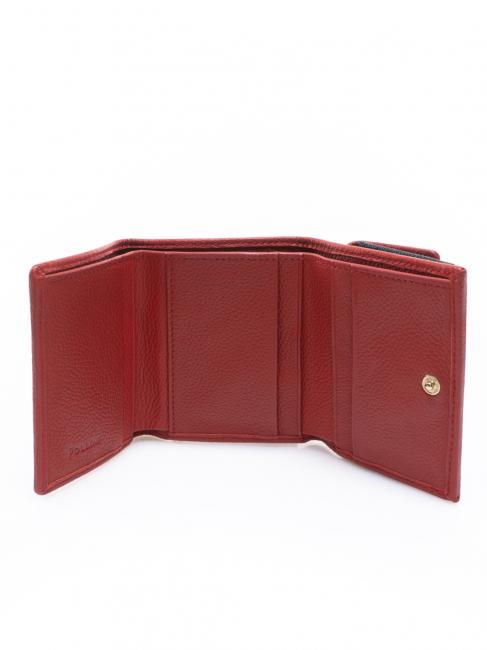 HERITAGE Wallet with flap black lacquer - Women&rsquo;s Wallets