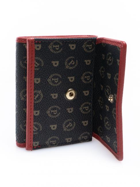 HERITAGE Wallet with flap black lacquer - Women&rsquo;s Wallets