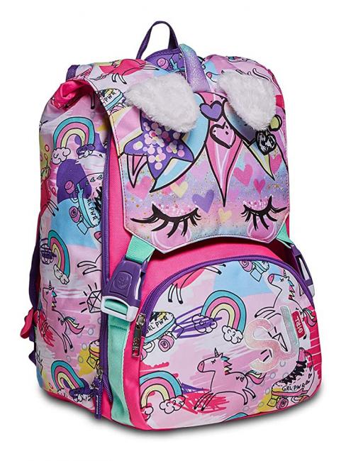 GANG ANIMALI FANTASY SJ Expandable backpack BLACK STRIPED FOREST - Backpacks & School and Leisure