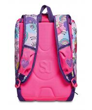 SJGANG GANG ANIMALI FANTASY SJ Expandable backpack BLACK STRIPED FOREST - Backpacks & School and Leisure - 6