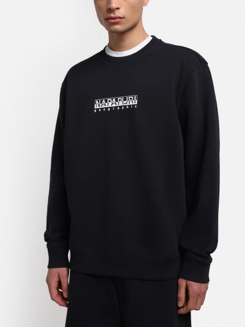 B-BOX Logo crewneck sweatshirt blu marine - Sweatshirts