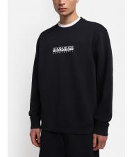 NAPAPIJRI B-BOX Logo crewneck sweatshirt blu marine - Sweatshirts - 2