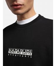 NAPAPIJRI B-BOX Logo crewneck sweatshirt black 041 - Sweatshirts - 4