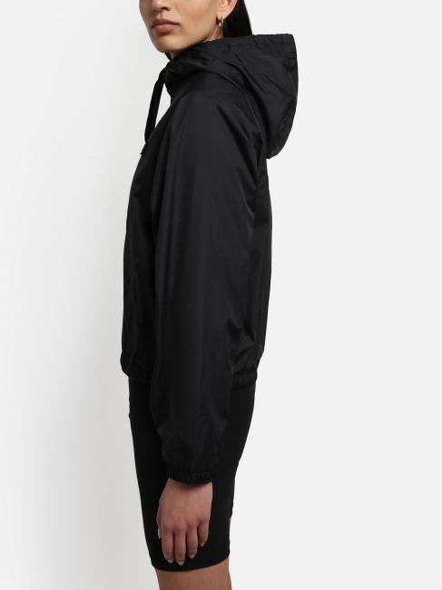 A-MORGEX W Hooded kway jacket black 041 - Women's Jackets