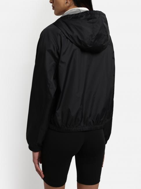 A-MORGEX W Hooded kway jacket black 041 - Women's Jackets