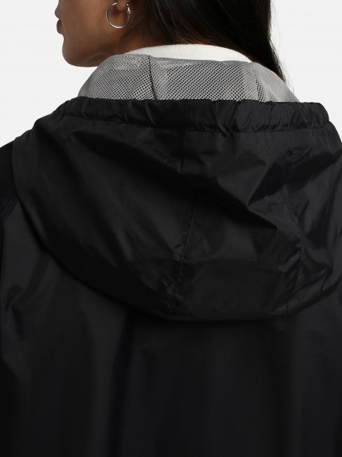 A-MORGEX W Hooded kway jacket black 041 - Women's Jackets