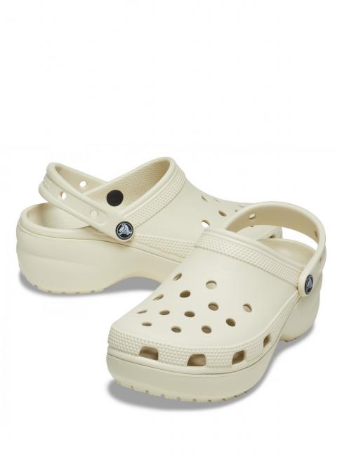 CLASSIC PLATFORM CLOG W Sabot sandal bone - Women&rsquo;s shoes