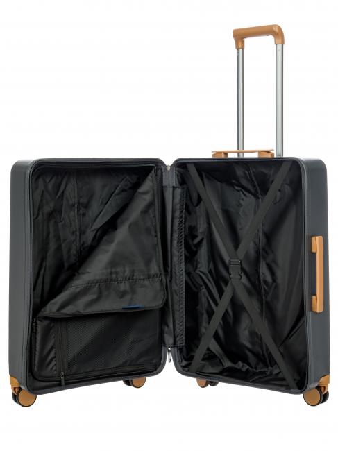 RAVENNA 3 trolley set: hand luggage, medium, large gray - Trolley Set