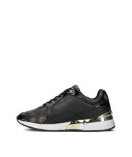 GUESS MOXEA Sneakers Woman BLACK BROWN - Women&rsquo;s shoes - 3