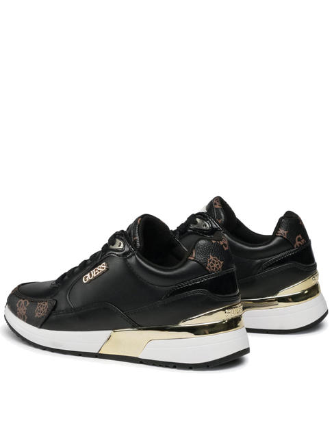 MOXEA Sneakers Woman BLACK BROWN - Women’s shoes