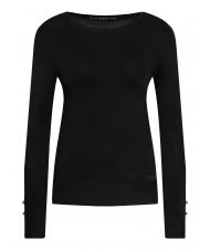 GUESS ELINOR Crew neck sweater jetbla - Women's Sweaters - 4