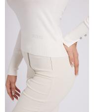 GUESS ELINOR Crew neck sweater cremwhi - Women's Sweaters - 4