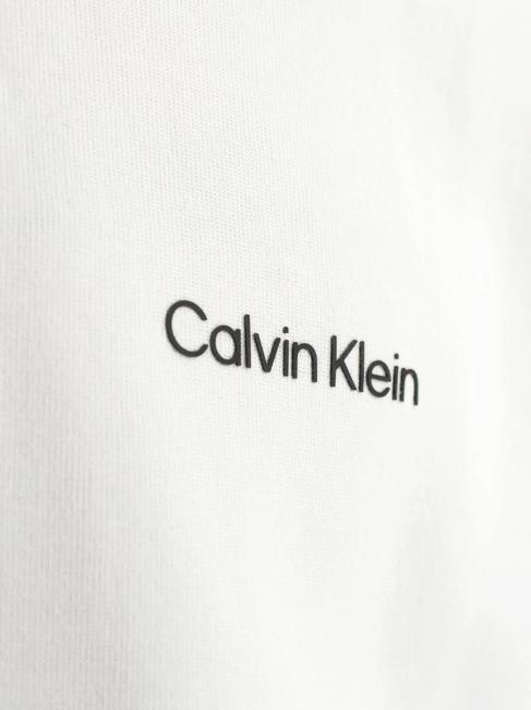 MICRO LOGO REPREVE Hoodie Bright White - Sweatshirts